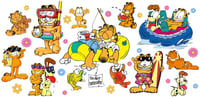 Cartoon Garfield Comics Double Sided Uv Dtf Wrap W0810 