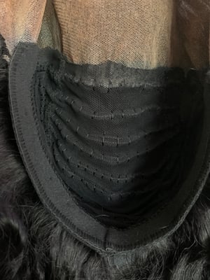 Image of Handmade Curly 13x4 Lace Front Wig in 24”