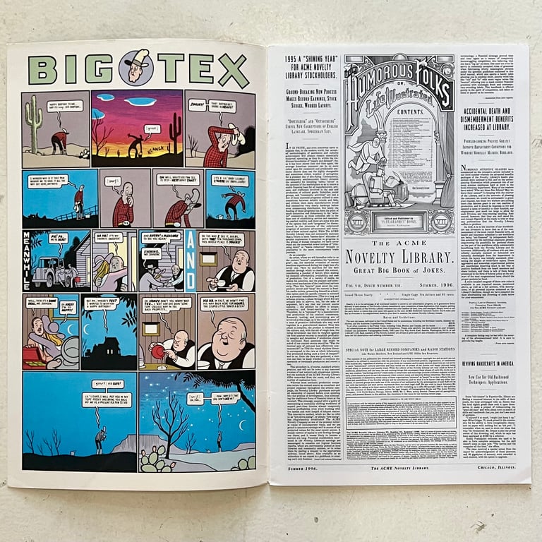 ACME Novelty Library by Chris Ware - OVERSIZED ISSUES Image 10