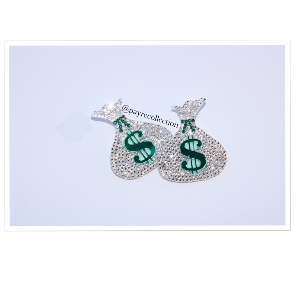 Image of MONEY BAG EARRINGS 