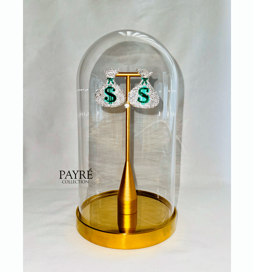 Image of MONEY BAG EARRINGS 