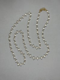 Image 5 of Small irregular shaped Pearl  Necklace