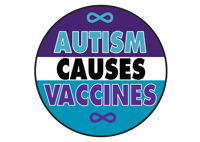 Autism causes vaccines Bumper Sticker