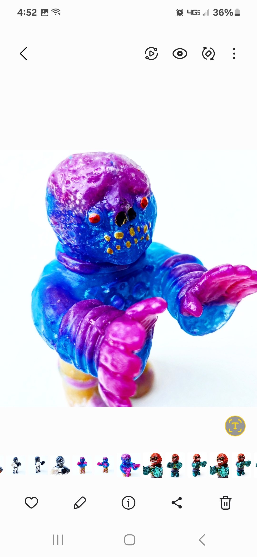 Image of "KON-SOOM 6/7" resin one-off