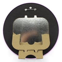 Image 3 of GIANT 6-Inch Pride Flag/Pronoun Button