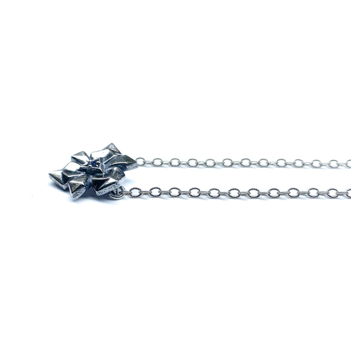 READY TO SHIP: Iris necklace in sterling silver with
