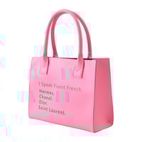Faux leather tote/shoulder bag