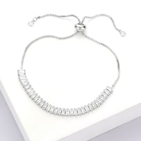 Image 1 of Baguette Tennis Bracelets