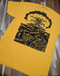 Image 1 of Overpower BTT Artwork Golden Yellow Tee