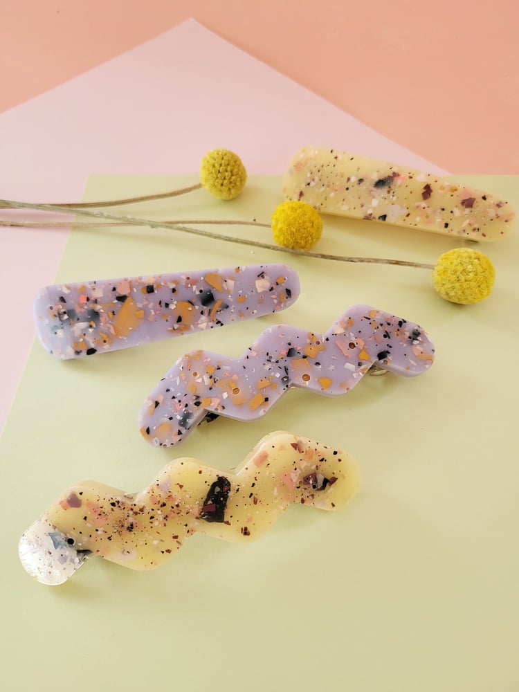 Image of Barette a clip française