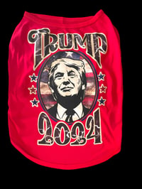 Image of Trump 2024 Dog shirt 4X Large