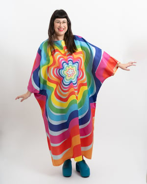 Image of FUZZY LOGIC: Big Feelings Dress - Bright