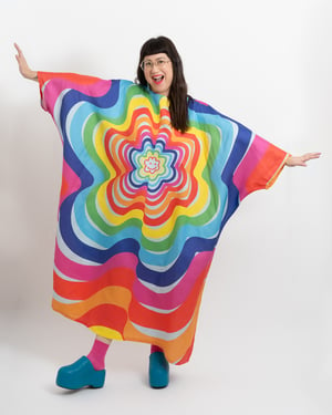 Image of FUZZY LOGIC: Big Feelings Dress - Bright