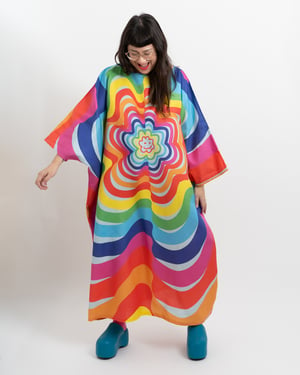 Image of FUZZY LOGIC: Big Feelings Dress - Bright