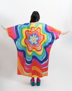 Image of FUZZY LOGIC: Big Feelings Dress - Bright