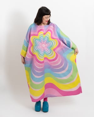 Image of FUZZY LOGIC: Big Feelings Dress - Pastel