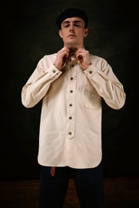 Image 7 of HUEGNOIT SHIRT Ecru £265.00