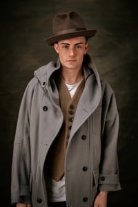 Image 8 of FISHERMAN COAT Stone wool £580.00