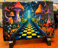 Trippy rock slate 