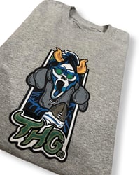 Image 3 of [ THG UNIVERSITY BULLS TEE GREY ]