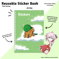 Image 2 of Tonberry Reusable Sticker Book Album