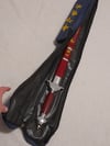 SET - Training Tai Chi Jian Blunt Steel Sword + Carrying Bag Martial Arts Knives Sticks MMA Wu Shu
