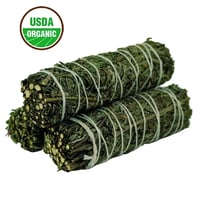 Mugwort Sage Smudge Stick (4 in.) Healing & Cleansing