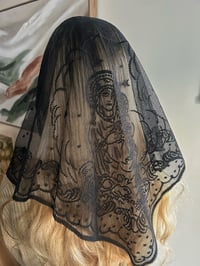 Image 1 of Mary’s Grace Veil (Black)