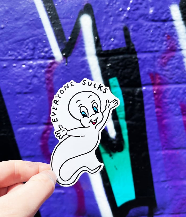 Image of Everyone Sucks Vinyl Sticker