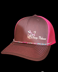 LADY TRUCKER CAP WITH DRAGONFLY CHARM