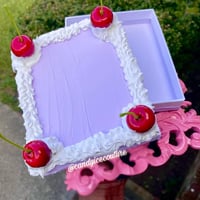 Image 1 of Purple Cake Jewelry/Nails Box