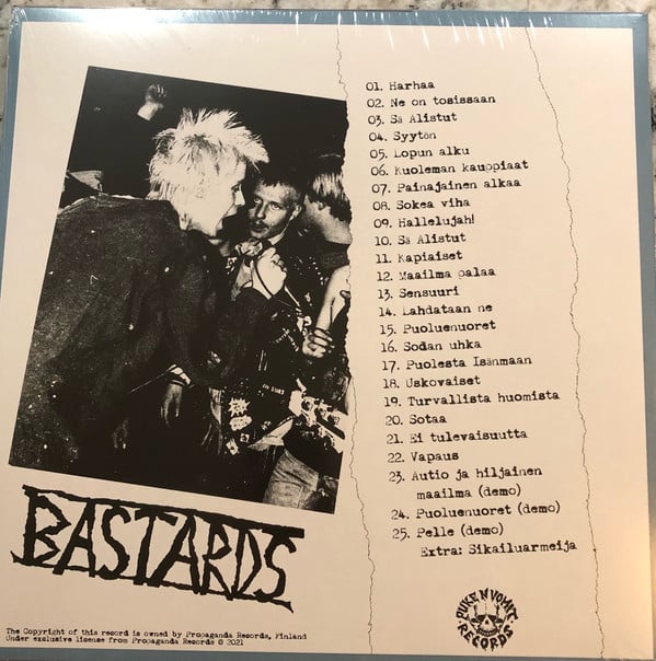 Bastards - 1982 Demo LP