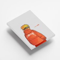 Image 3 of Canvas Naruto Hypebeast x Stussy (Limited Edition)