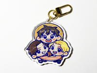 Luffy & Friends - ASL Keychain