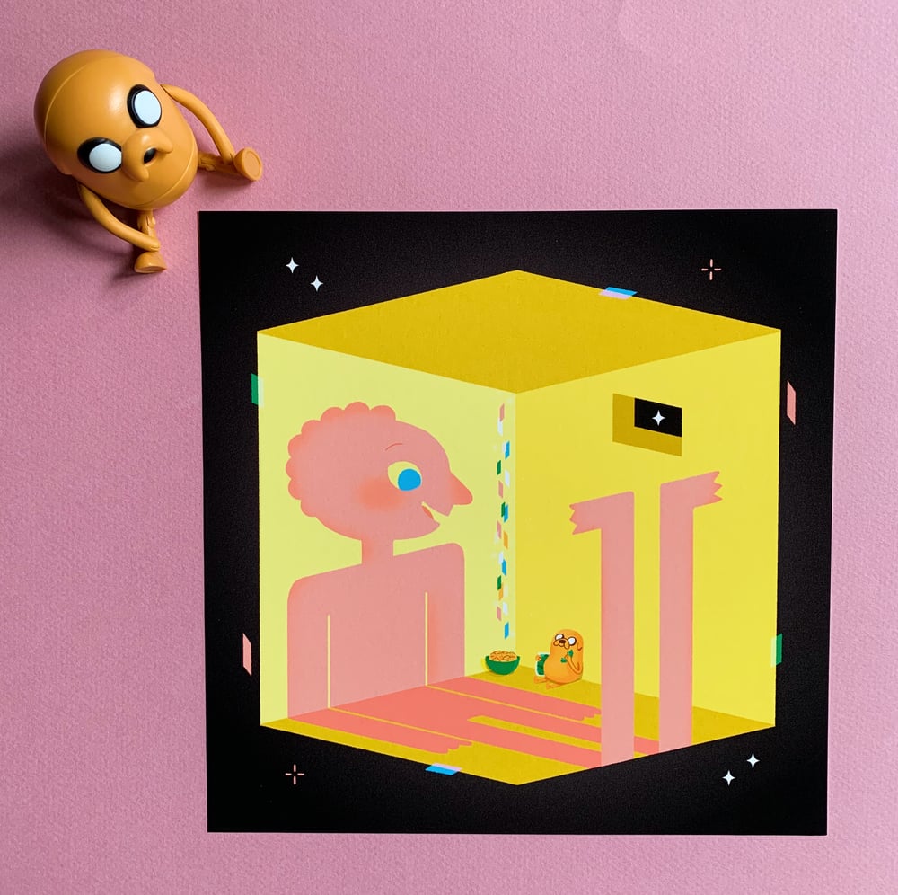 Image of Jake & Prismo Print