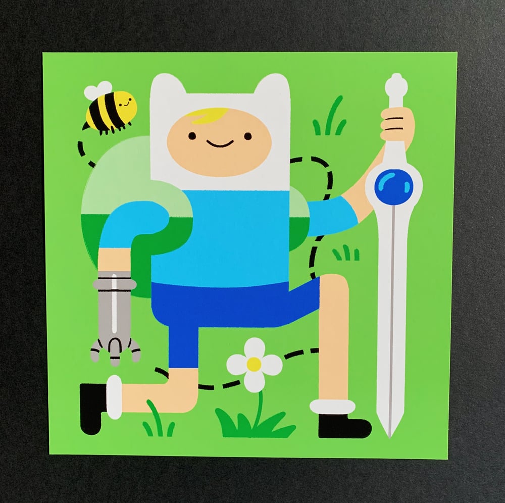 Image of Finn the Human Print