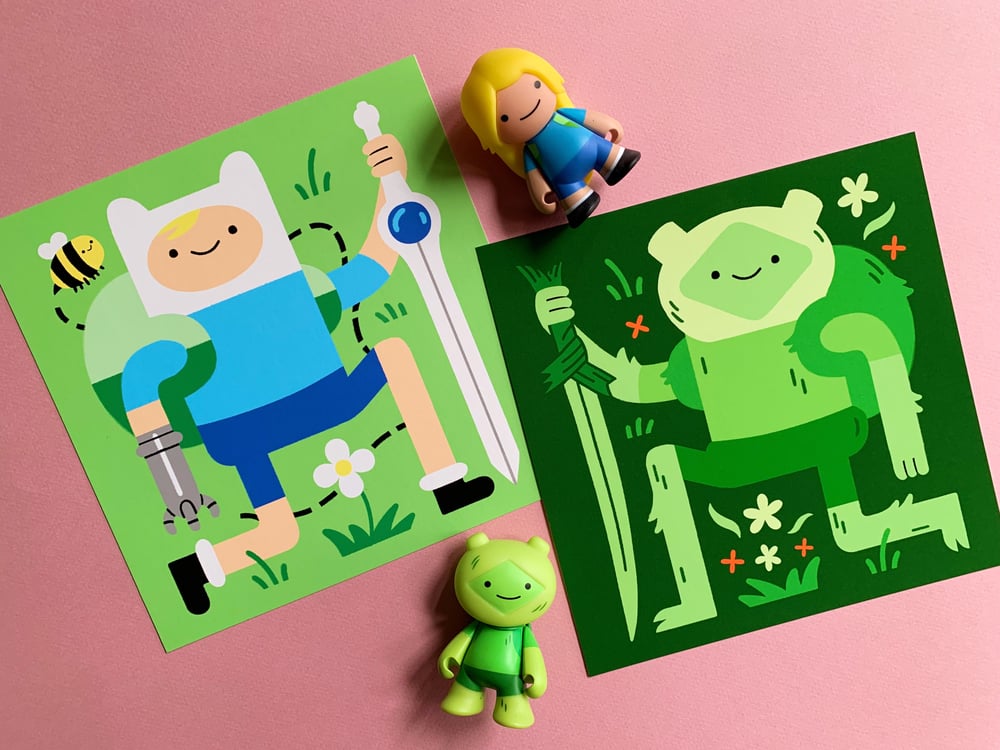 Image of Finn the Human Print