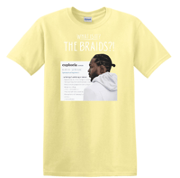 Image 3 of THE BRAIDS EUPHORIA KENDRICK LAMAR GRAPHIC T-SHIRT