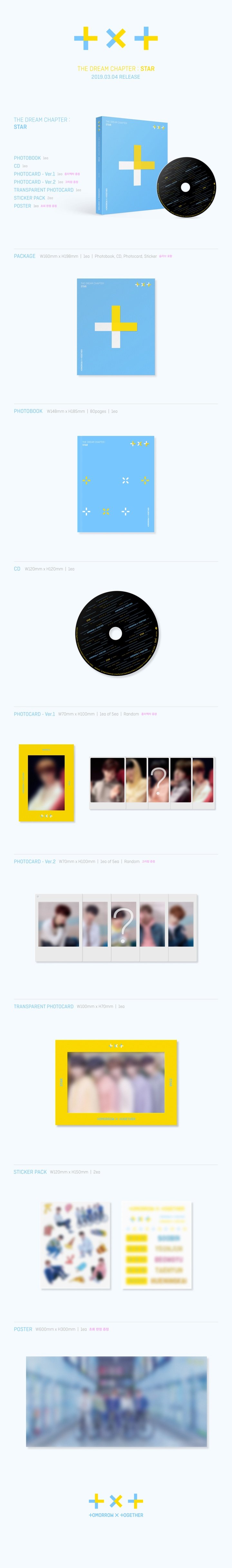 Image of TXT - The Dream Chapter : Star