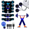 USB Rechargable EMS Muscle Stimulator ABS Arm 3 IN 1 Trainer Pad