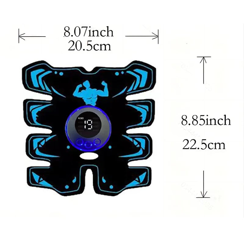 USB Rechargable EMS Muscle Stimulator ABS Arm 3 IN 1 Trainer Pad