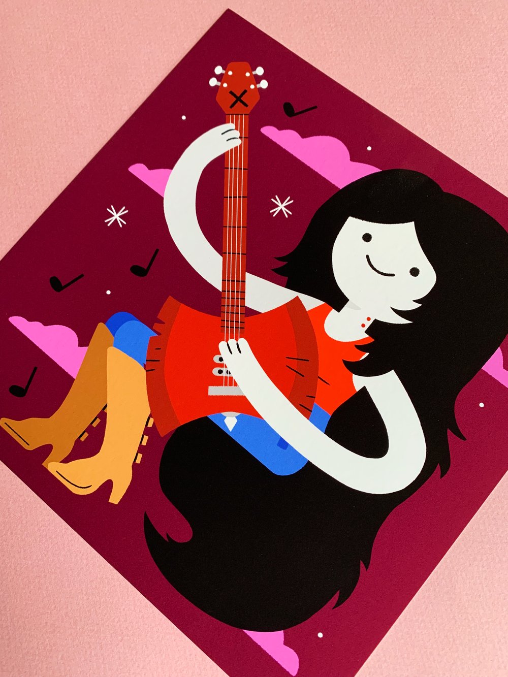 Image of Marceline the Vampire Queen Print