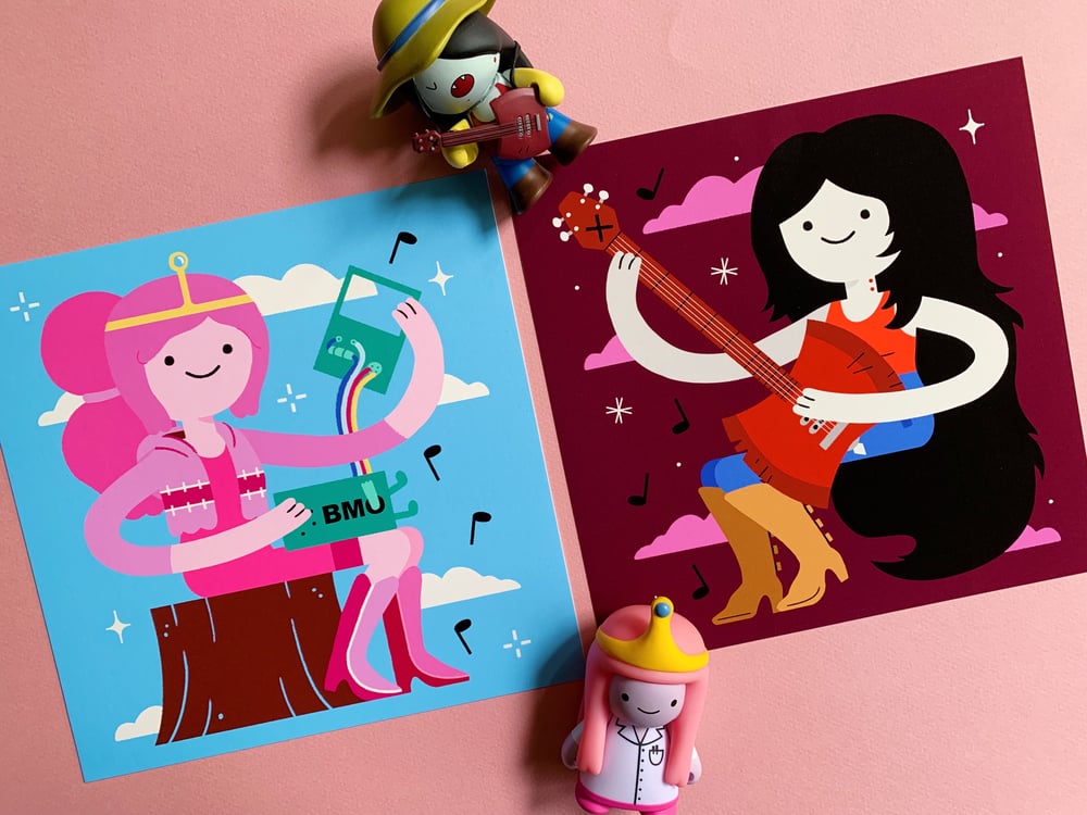 Image of Marceline the Vampire Queen Print