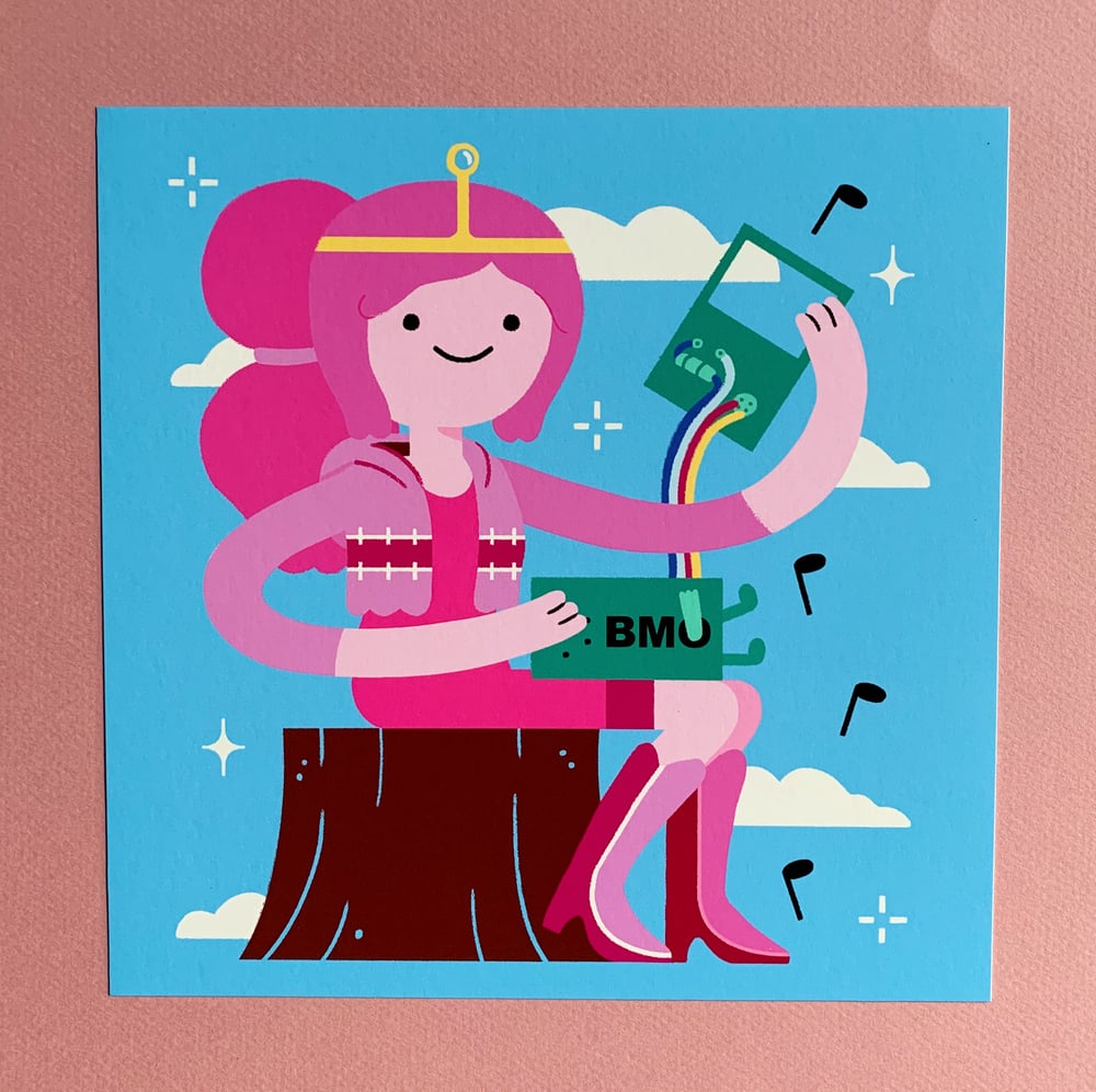 Image of Princess Bubblegum Print