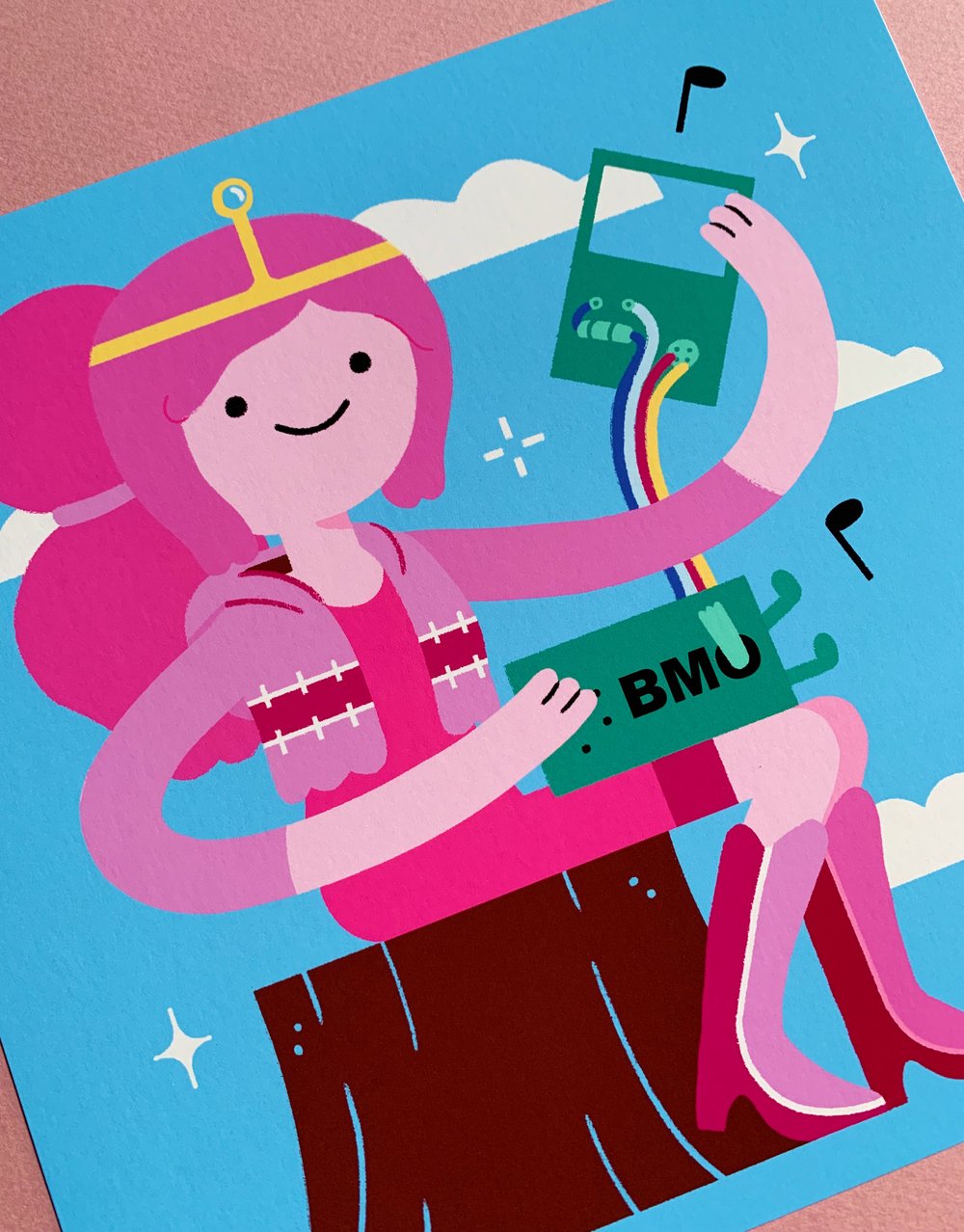 Image of Princess Bubblegum Print