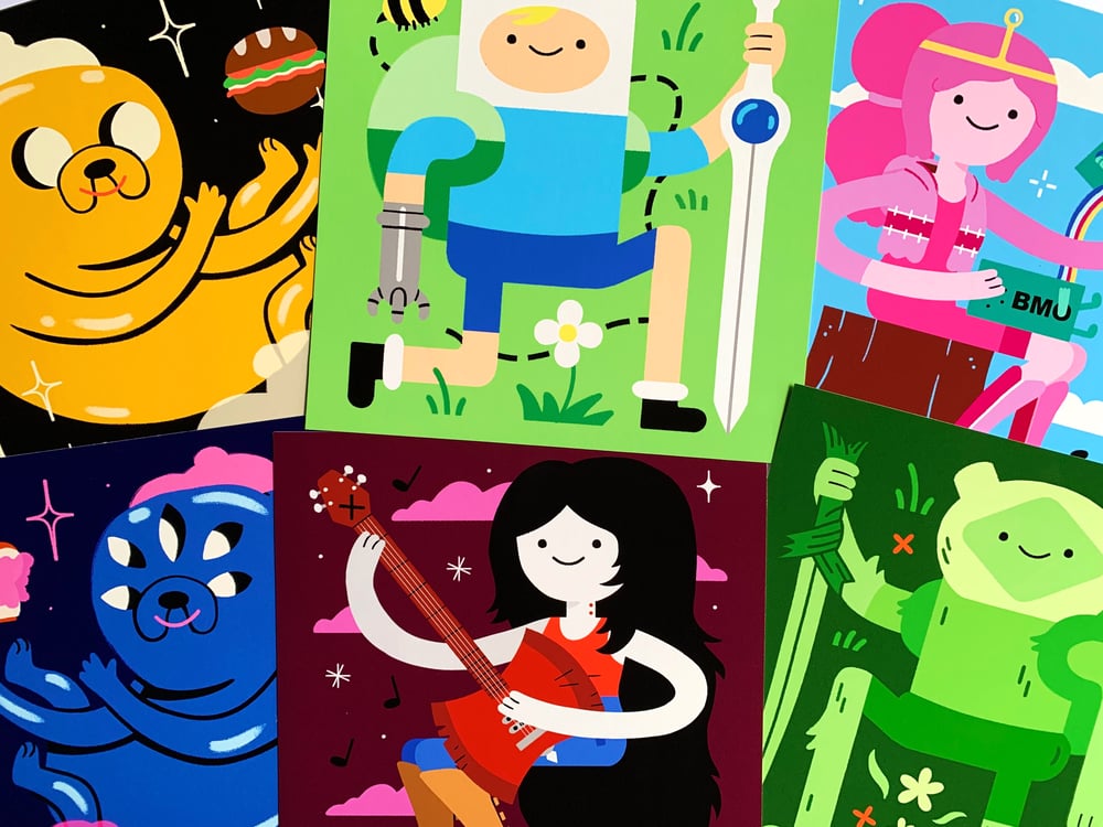 Image of Jake the Dog Alien Print