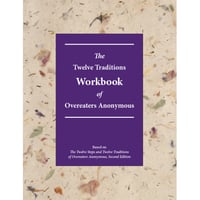 Four (4) copies: The Twelve Traditions Workbook of Overeaters Anonymous, single copy