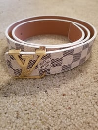 Image 4 of LV Belt Cream