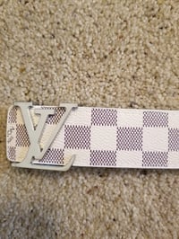 Image 8 of LV Belt Cream 2023