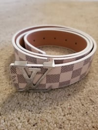 Image 3 of LV Belt Cream 2023